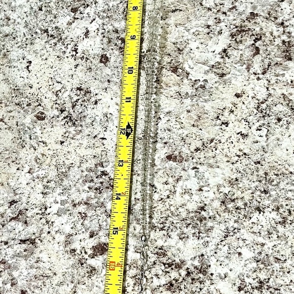 Rock Crystal Necklace with matching earrings Antique - Picture 14 of 14